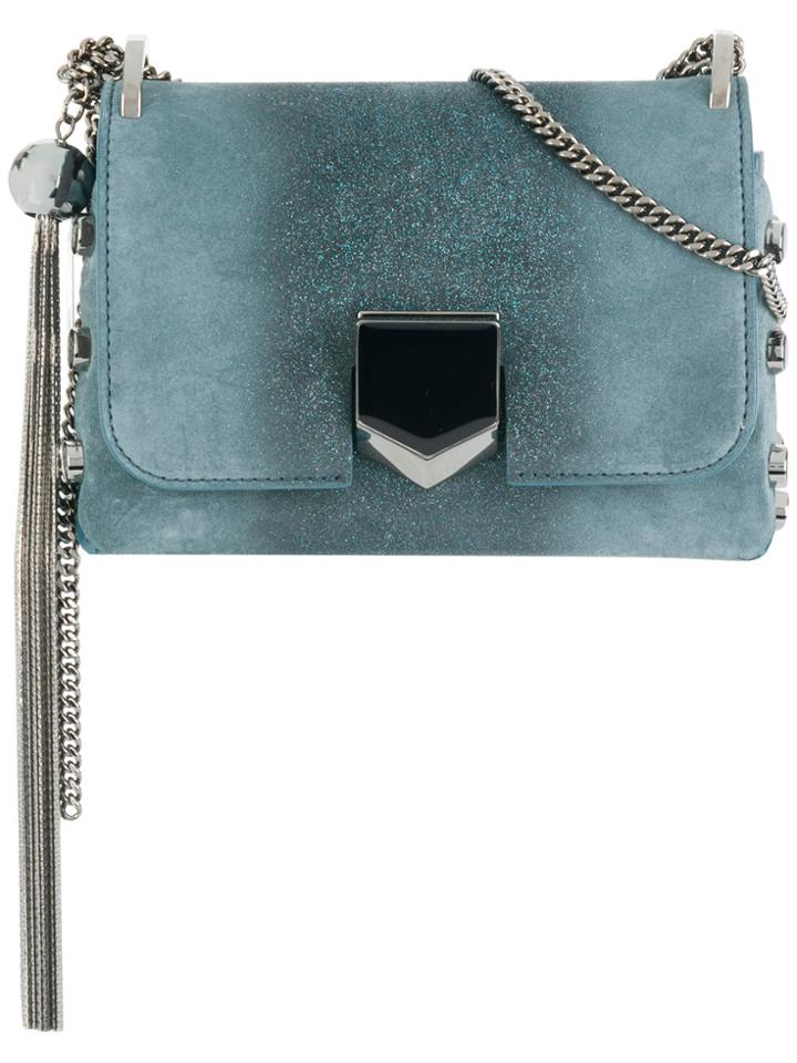 Jimmy Choo Small Lockett Crossbody Bag - Blue