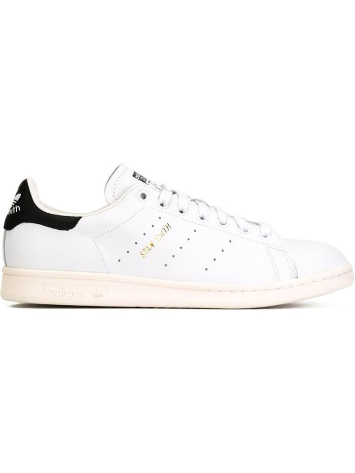 Adidas Originals Stan Smith Sneakers, Men's, Size: 43, White, Leather/rubber