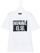 Diesel Kids - No One Else T-shirt - Kids - Cotton - 12 Yrs, Boy's, White