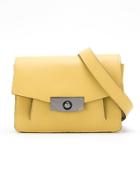 Mara Mac Leather Crossbody Bag - Yellow & Orange
