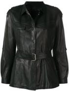 Sylvie Schimmel Belted Jacket - Black