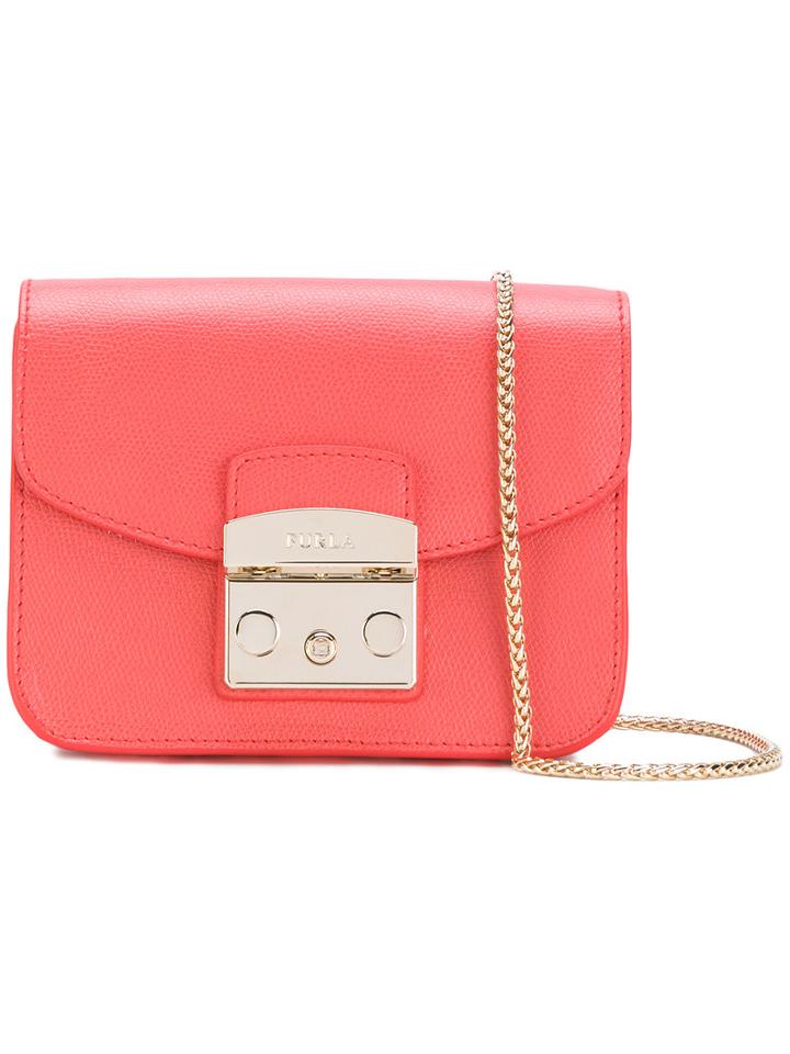 Furla - Metropolis Bag - Women - Calf Leather - One Size, Pink/purple, Calf Leather