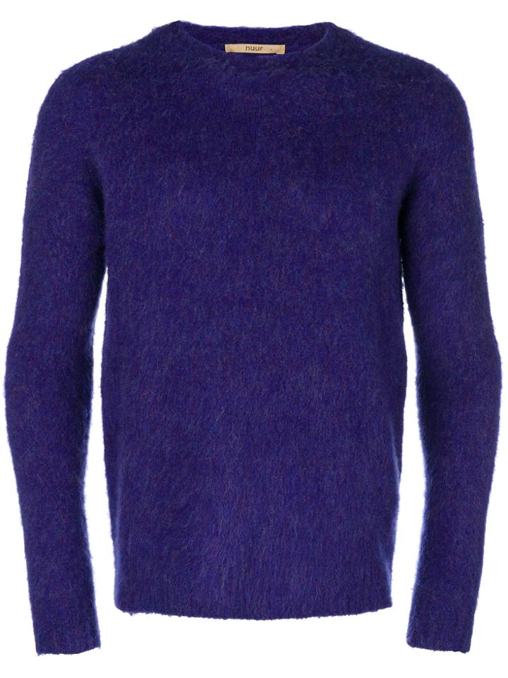 Nuur Textured Jumper - Pink & Purple