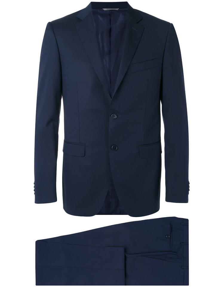 Canali - Formal Suit - Men - Cupro/wool - 52, Blue, Cupro/wool