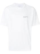 Drôle De Monsieur Nfpm Logo Back T-shirt - White