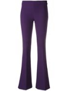 Blanca Flared Trousers - Purple