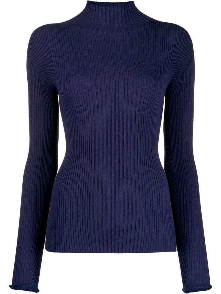 Escada Sport Stand-up Collar Jumper - Blue