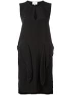 3.1 Phillip Lim Tie-front Dress, Women's, Size: 4, Black, Silk