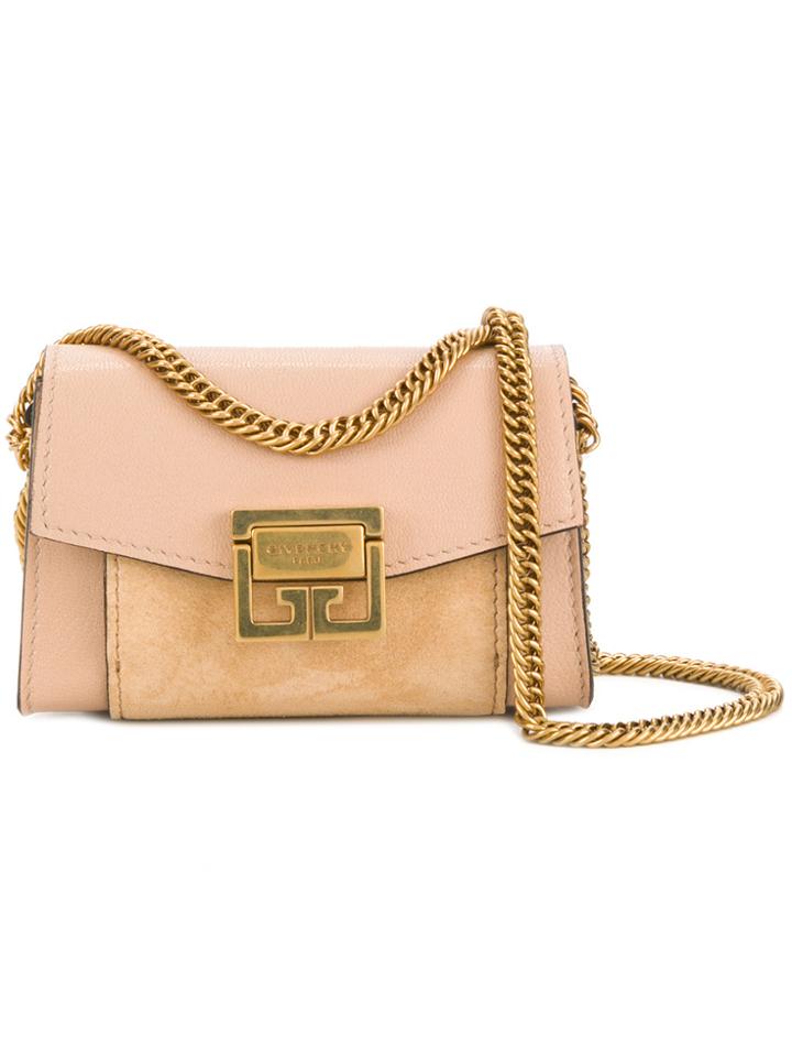 Givenchy Gv3 Shoulder Bag - Pink & Purple