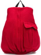 Raf Simons Loose Wide Backpack W - Red