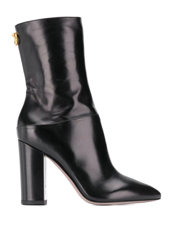 Valentino Valentino Garavani Ringstud 100 Boots - Black