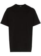 Raf Simons Rear Graphic Print Cotton T-shirt - Black