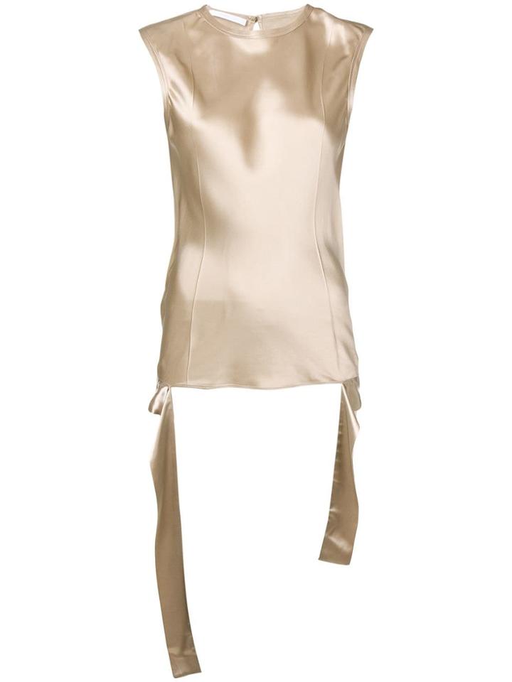 Helmut Lang Satin Tank Top - Neutrals