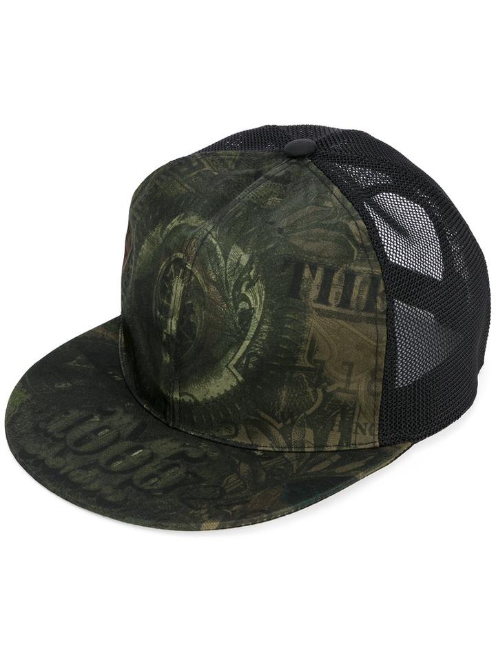 Givenchy - Mesh Cap - Men - Polyamide/acrylic - One Size, Green, Polyamide/acrylic