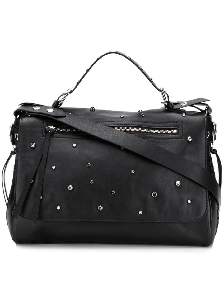 Red Valentino Embellished Tote - Black