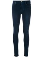7 For All Mankind Skinny Stretch Jeans - Blue