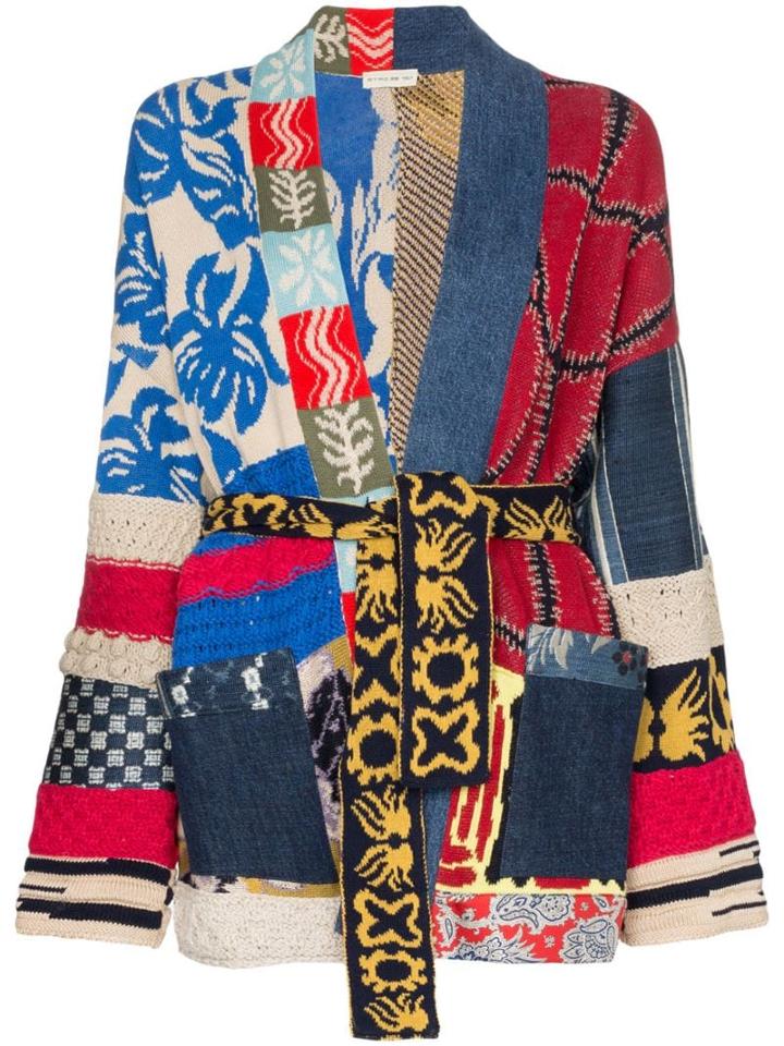 Etro Patchwork Kimono Jacket - 8000 Multicolor