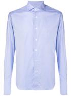 Canali Spread Collar Shirt - Blue