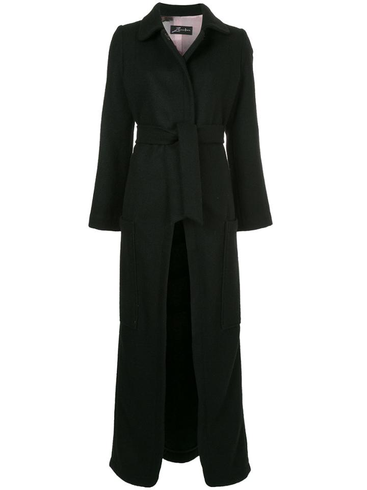 Zambesi Convert Tie Waist Coat - Black