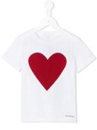 Burberry Kids Heart Print T-shirt, Girl's, Size: 10 Yrs, White