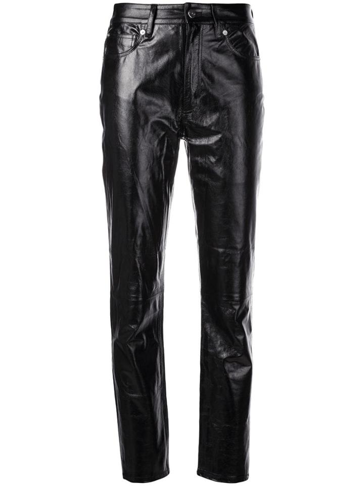 Iro Nappa Trousers - Black