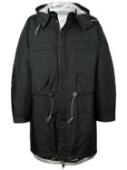 Julien David Oversized Raincoat - Black
