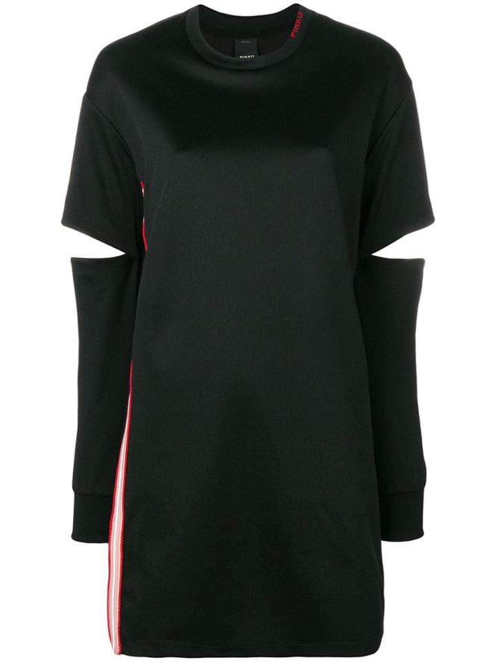 Pinko Cut-out Sleeve Dress - Black