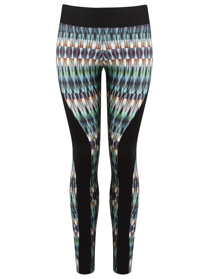 Lygia & Nanny Printed Leggings, Women's, Size: 44, Black, Polyamide/spandex/elastane