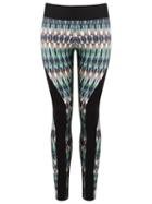 Lygia & Nanny Printed Leggings, Women's, Size: 44, Black, Polyamide/spandex/elastane