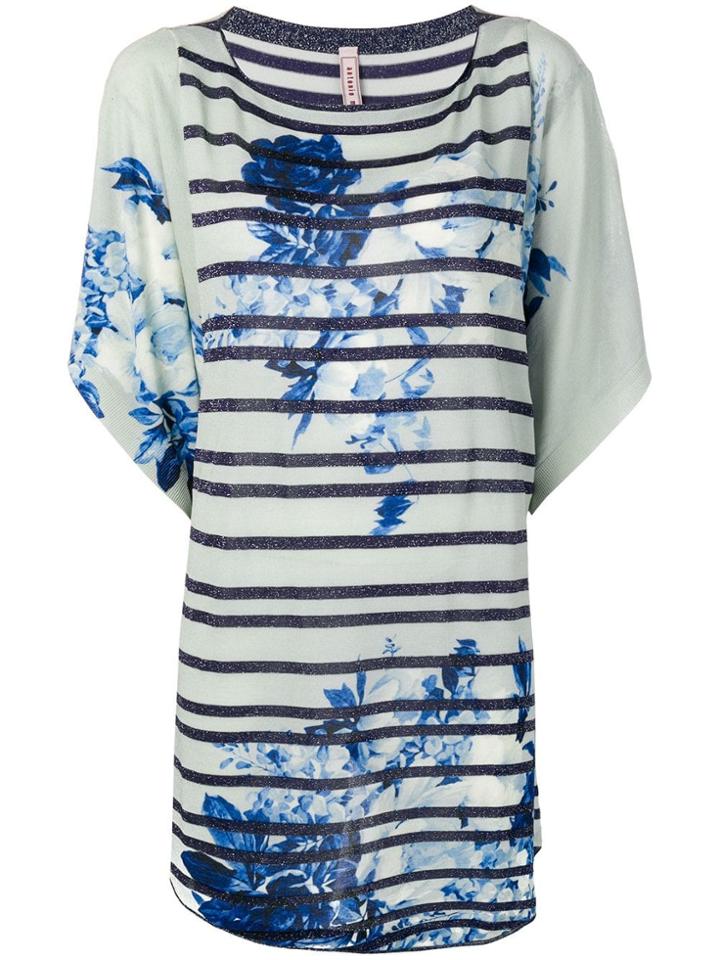 Antonio Marras Floral Knit T-shirt - Neutrals
