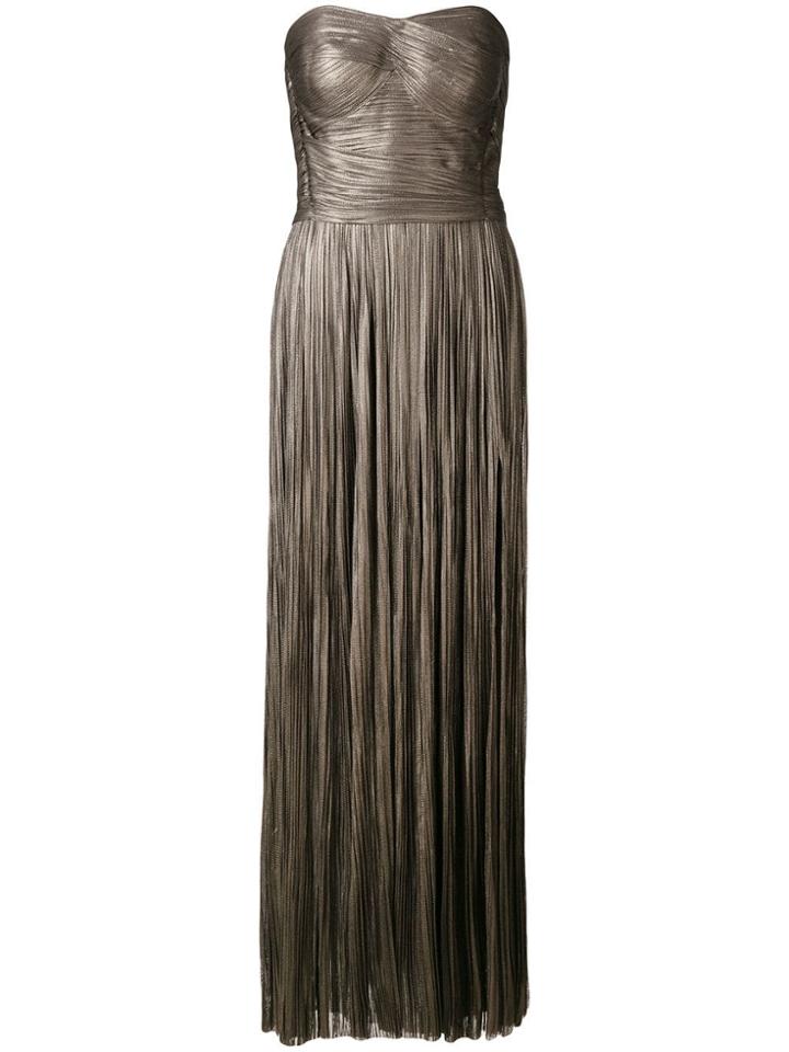 Maria Lucia Hohan Strapless Dress - Grey
