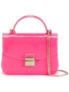 Furla 'candy' Crossbody Bag, Women's, Pink/purple, Rubber