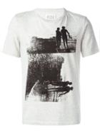 Maison Margiela Photo Print T-shirt, Men's, Size: 48, Grey, Cotton
