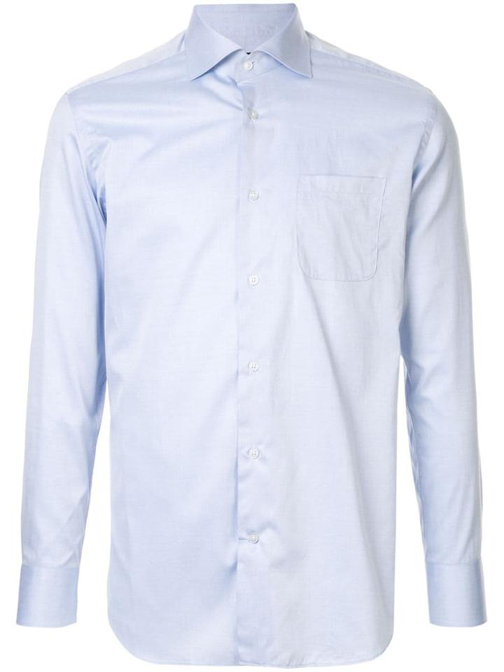 D'urban Plain Dress Shirt - Blue