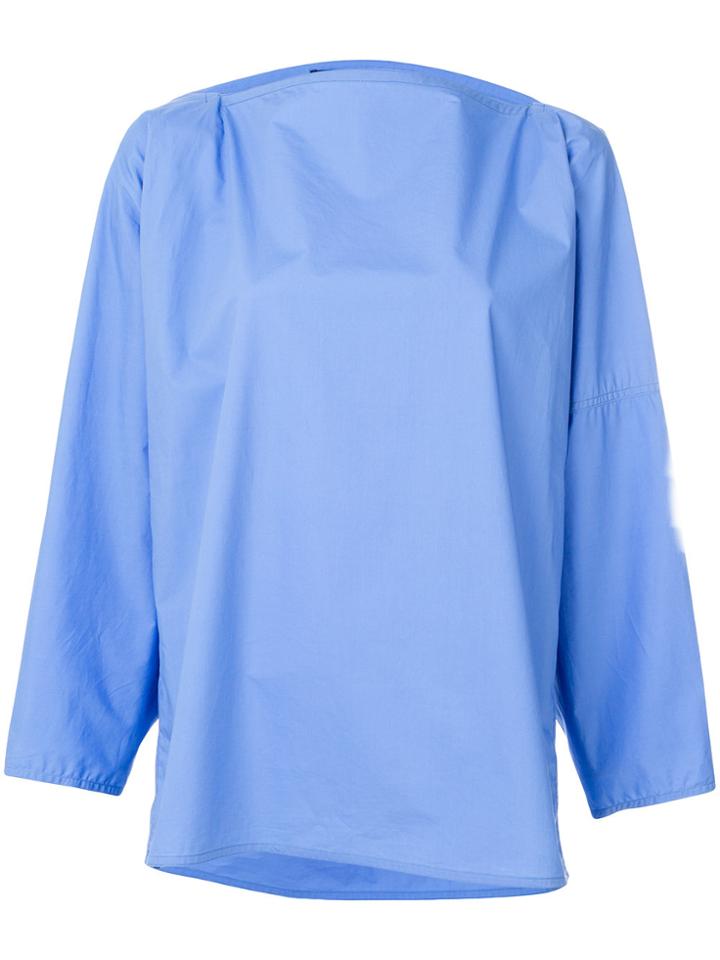 Sofie D'hoore Boat Neck Blouse - Blue