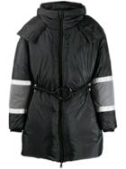 Ienki Ienki Colour-block Zipped Coat - Black