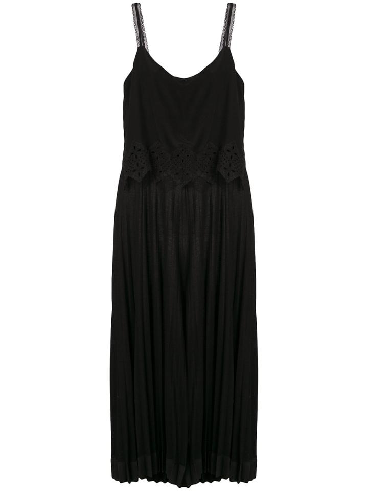 Twin-set Sleeveless Jumpsuit - Black