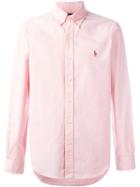 Polo Ralph Lauren Button-down Collar Shirt, Men's, Size: Large, Pink/purple, Cotton