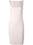 Les Copains Fitted Dress - Pink & Purple