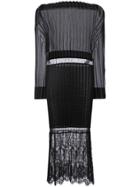 Stella Mccartney Carey Pleated Midi Dress - Black