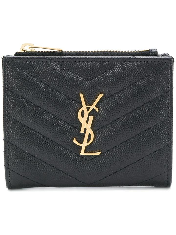 Saint Laurent Saint Laurent 517045bow01 1000 Furs & Skins->calf