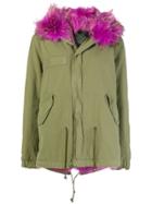 Mr & Mrs Italy Short Length Parka Coat - Green