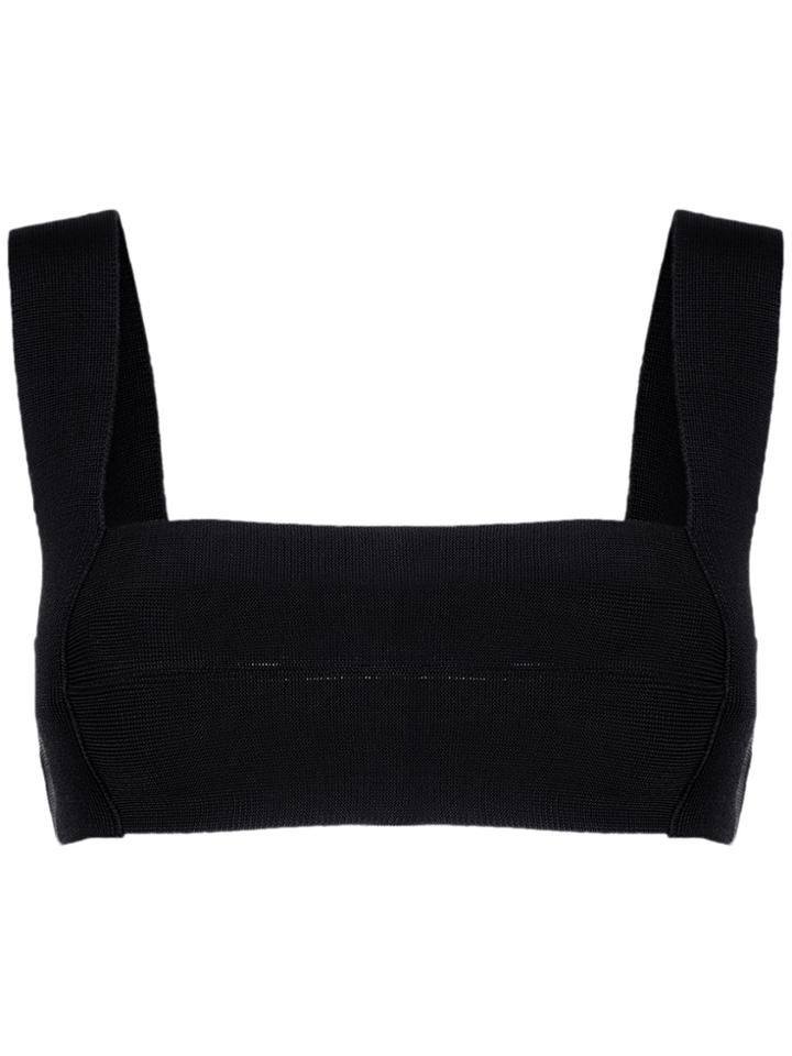 Haight Knit Bra - Black