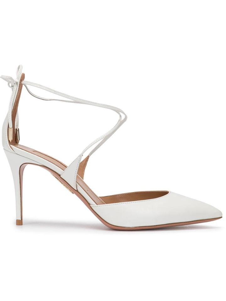 Aquazzura Matilde Pumps - White