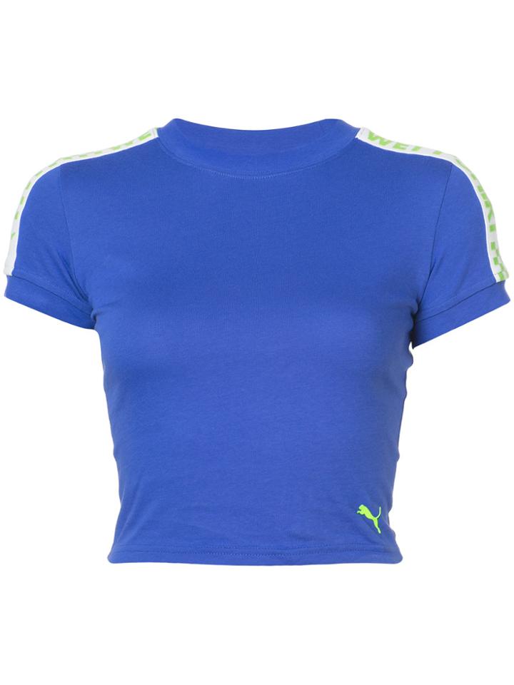 Fenty X Puma Ss Cropped T-shirt - Blue