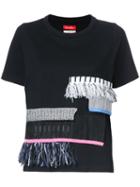 Coohem Tricot Couture T-shirt, Women's, Size: 38, Black, Cotton