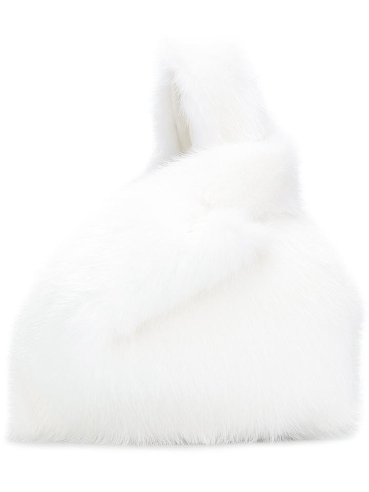 Simonetta Ravizza Furrissima Mini Bag - White
