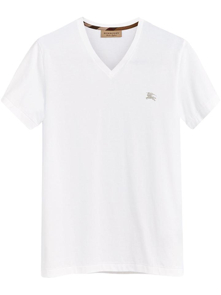 Burberry Cotton Jersey T-shirt - White