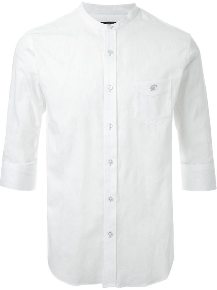 Loveless Chest Pocket Shirt, Men's, Size: 3, White, Cotton