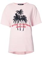 Adaptation - Palm Print Top - Women - Cotton/polyester - M/l, Pink/purple, Cotton/polyester
